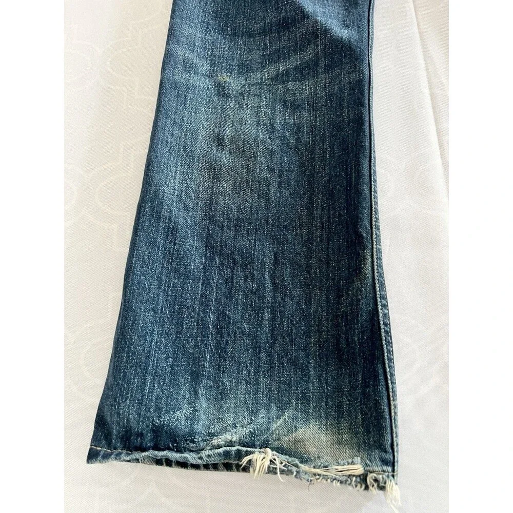 Levi’s 527 Denim Jeans Men’s 36x30 Slim Bootcut Blue Dark Wash